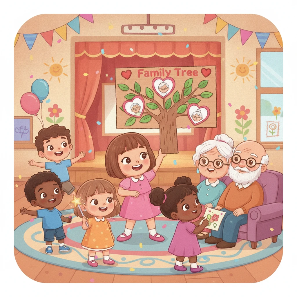 Cover image of Cherished Moments: Baby Hazel Celebrates Grandparents Day