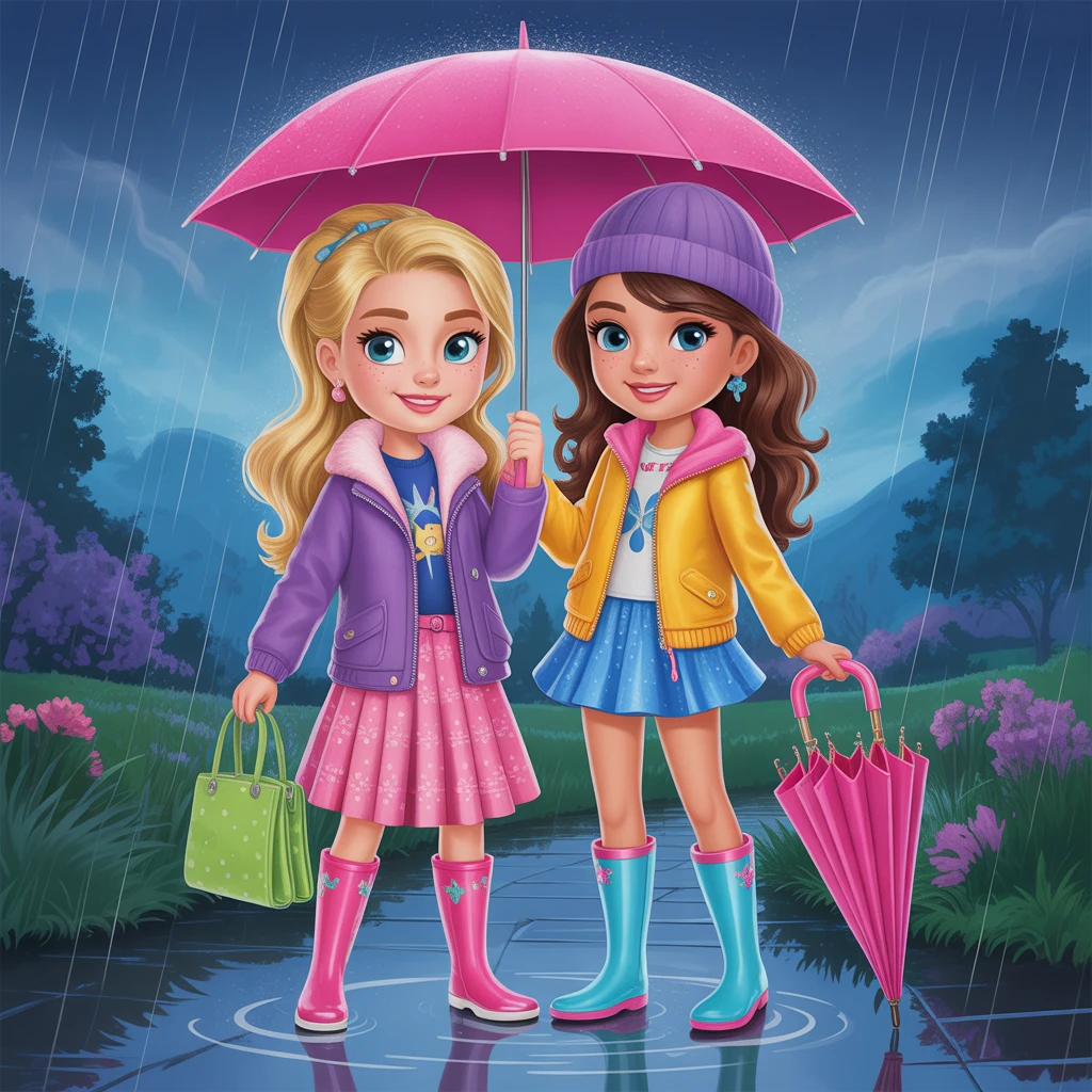 Cover image of Chic Rainy Day Outfits for Super Girls - Stylish Online Game