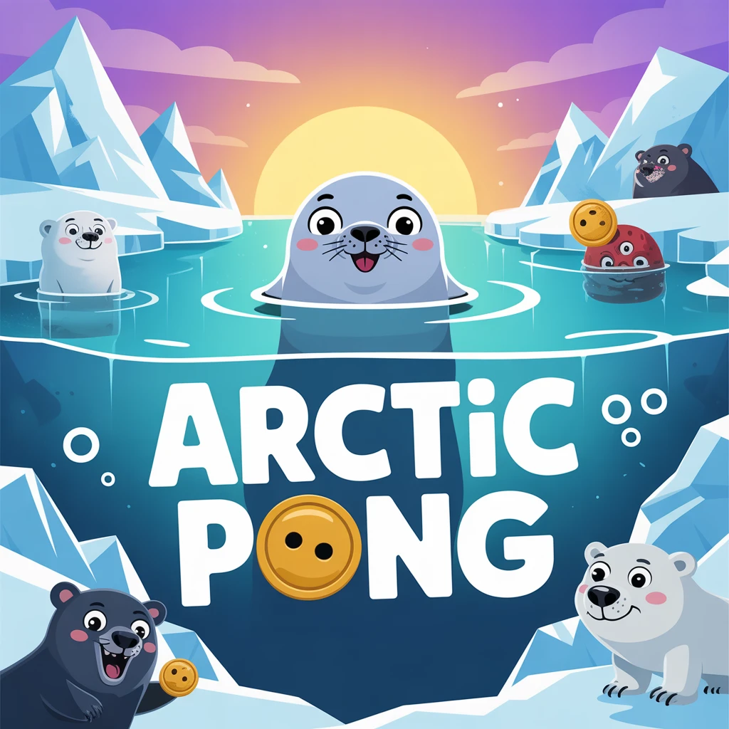 Cover image of Chill Out with Arctic Pong: A Free Online Ice Hockey Challenge!