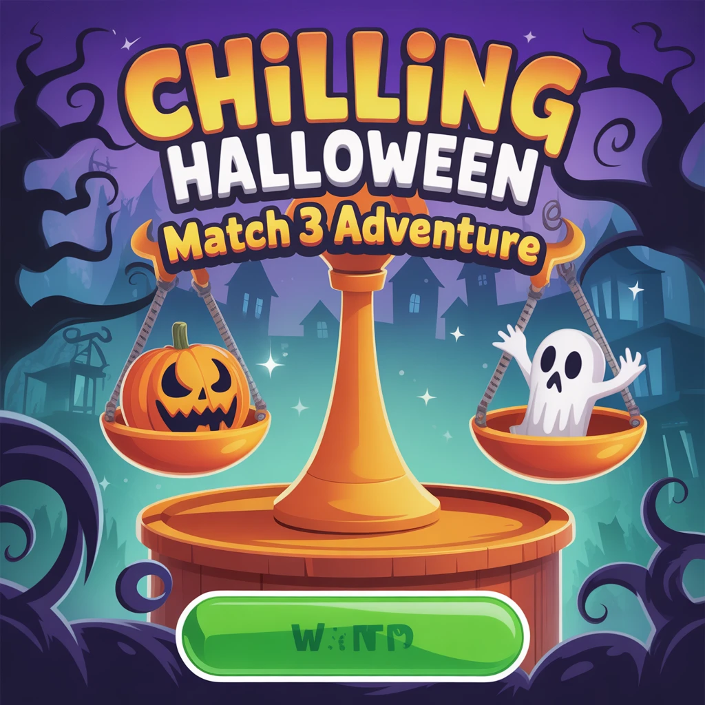 Cover image of Chilling Halloween Match 3 Adventure