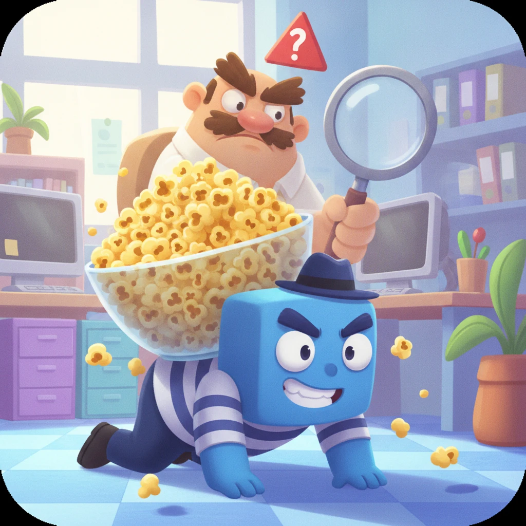 Cover image of Clever Popcorn Heist: An Exciting Free Online Game