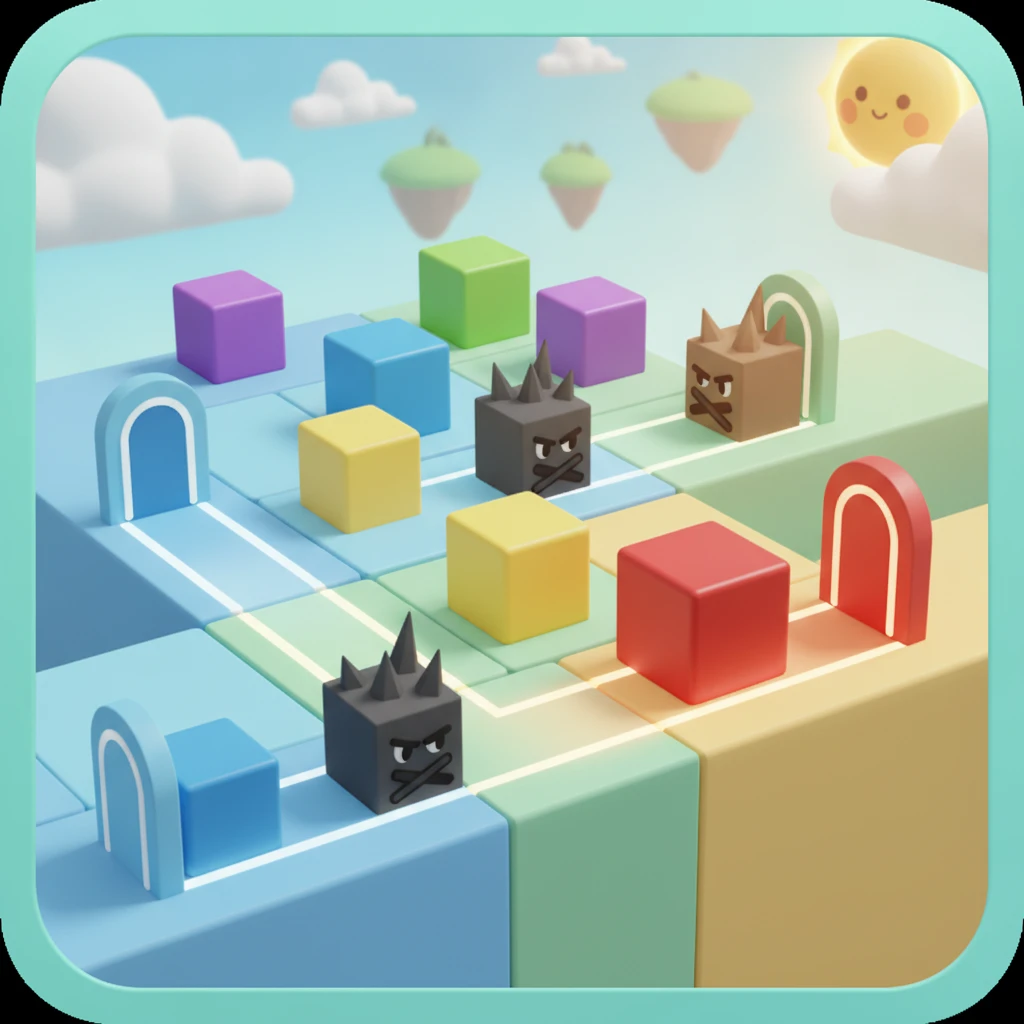 Cover image of Color Block Challenge: Triumph in This Free Online Game!