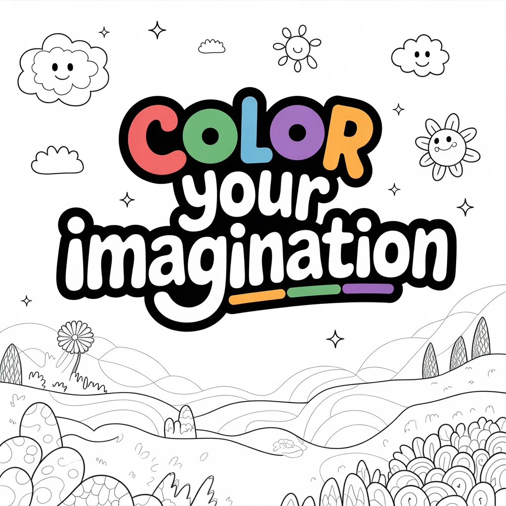Cover image of Color Your Imagination: Free Online Coloring Game