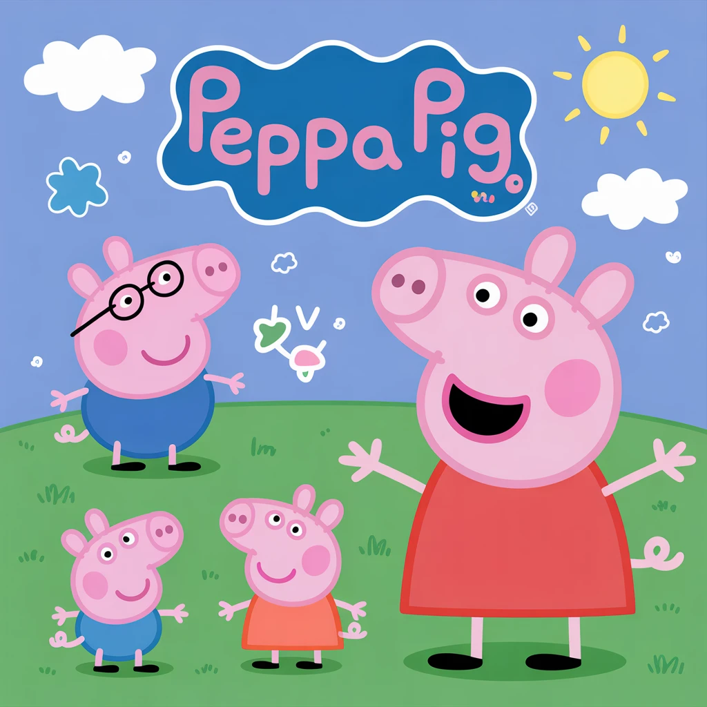 Cover image of Color Your World with BTS Peppa Pig: Free Online Coloring Fun!