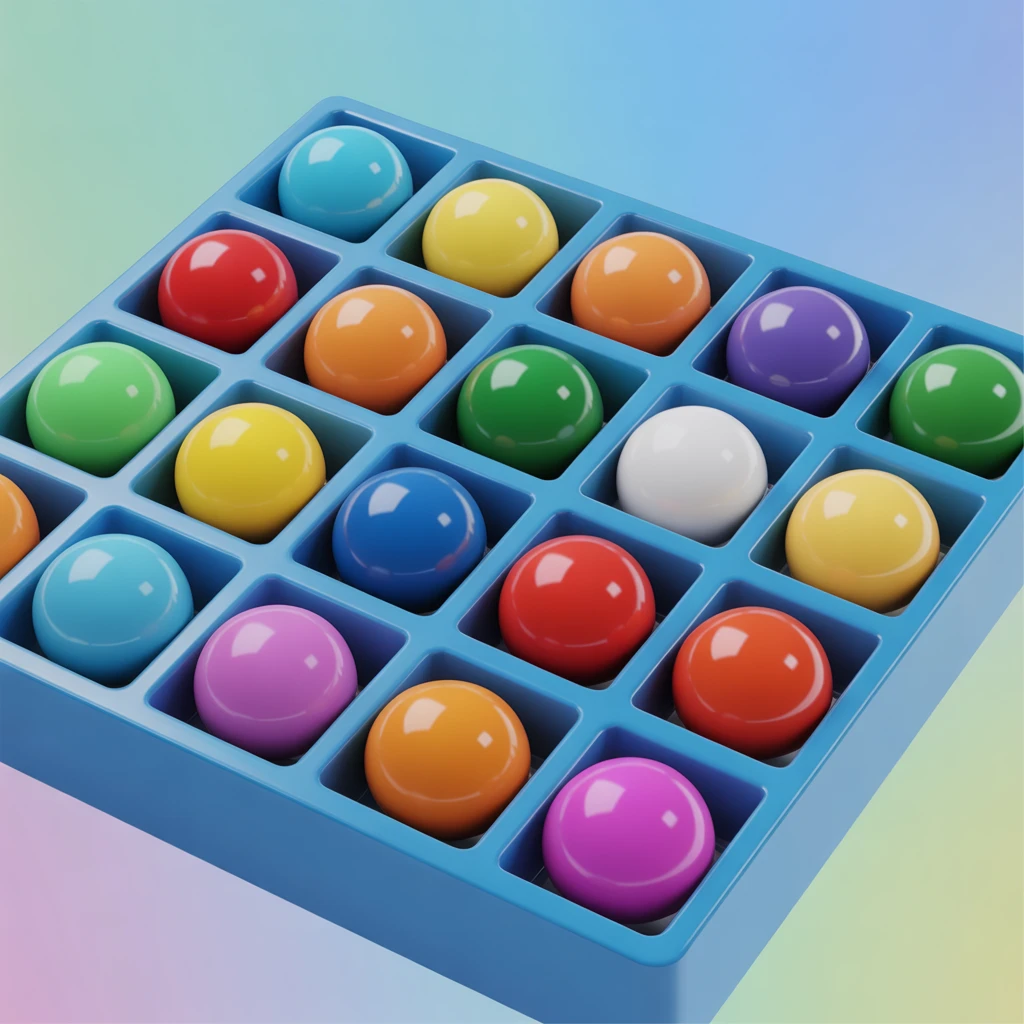 Cover image of Colorful Ball Sort Challenge - Play This Free Online Sorting Game!