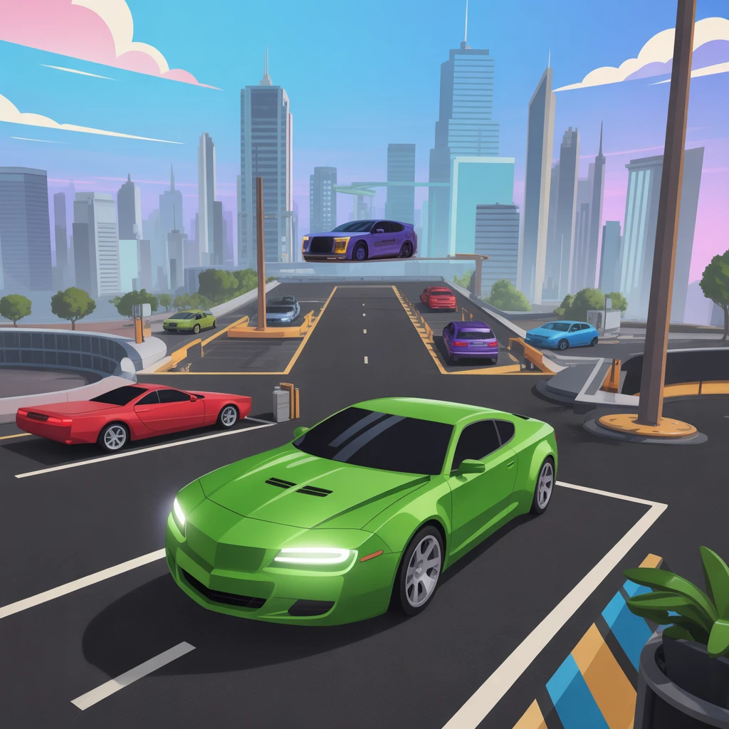 Cover image of Conquer Parking Challenges in HitCity: A Free Online Browser Game