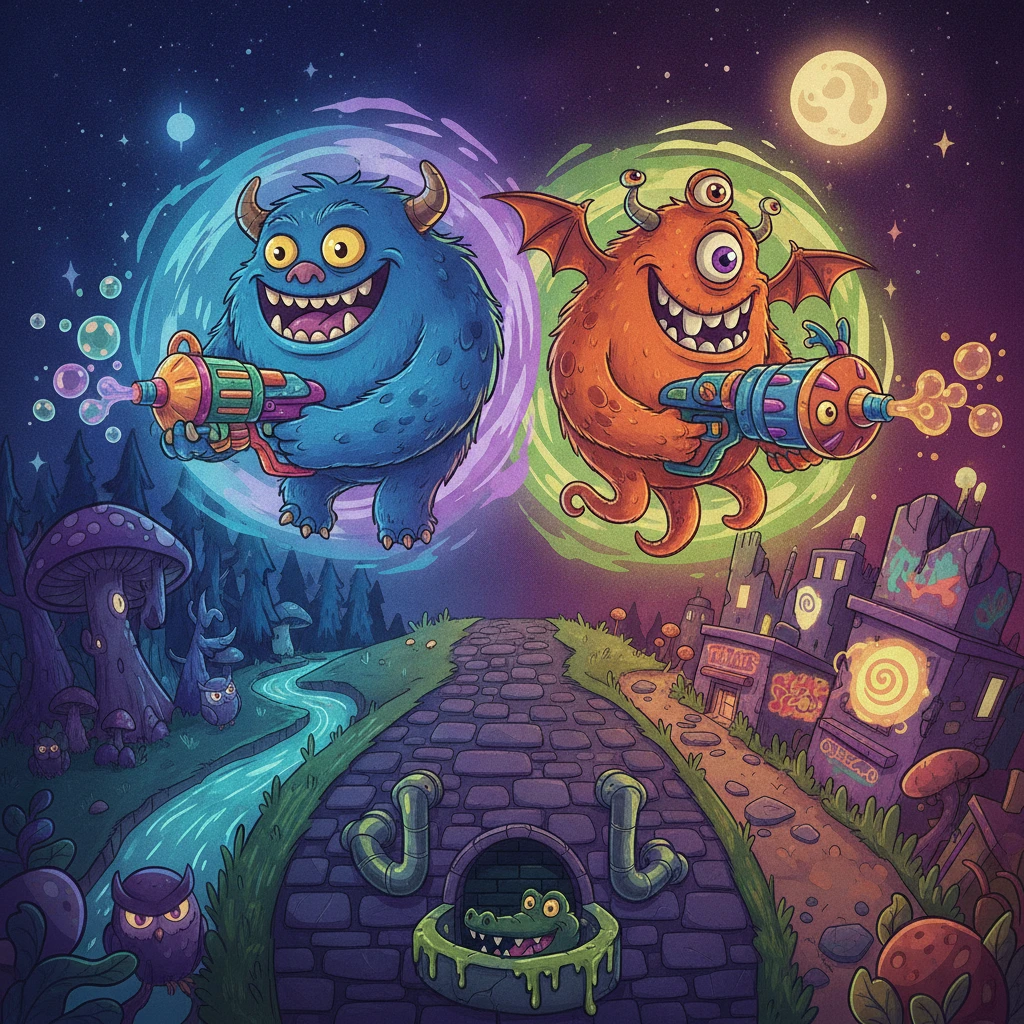 Cover image of Conquer Your Nightmares - Double Trouble Adventure Online Game