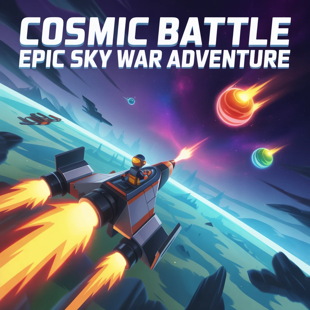 Cover image of Cosmic Battle: Epic Sky War Adventure
