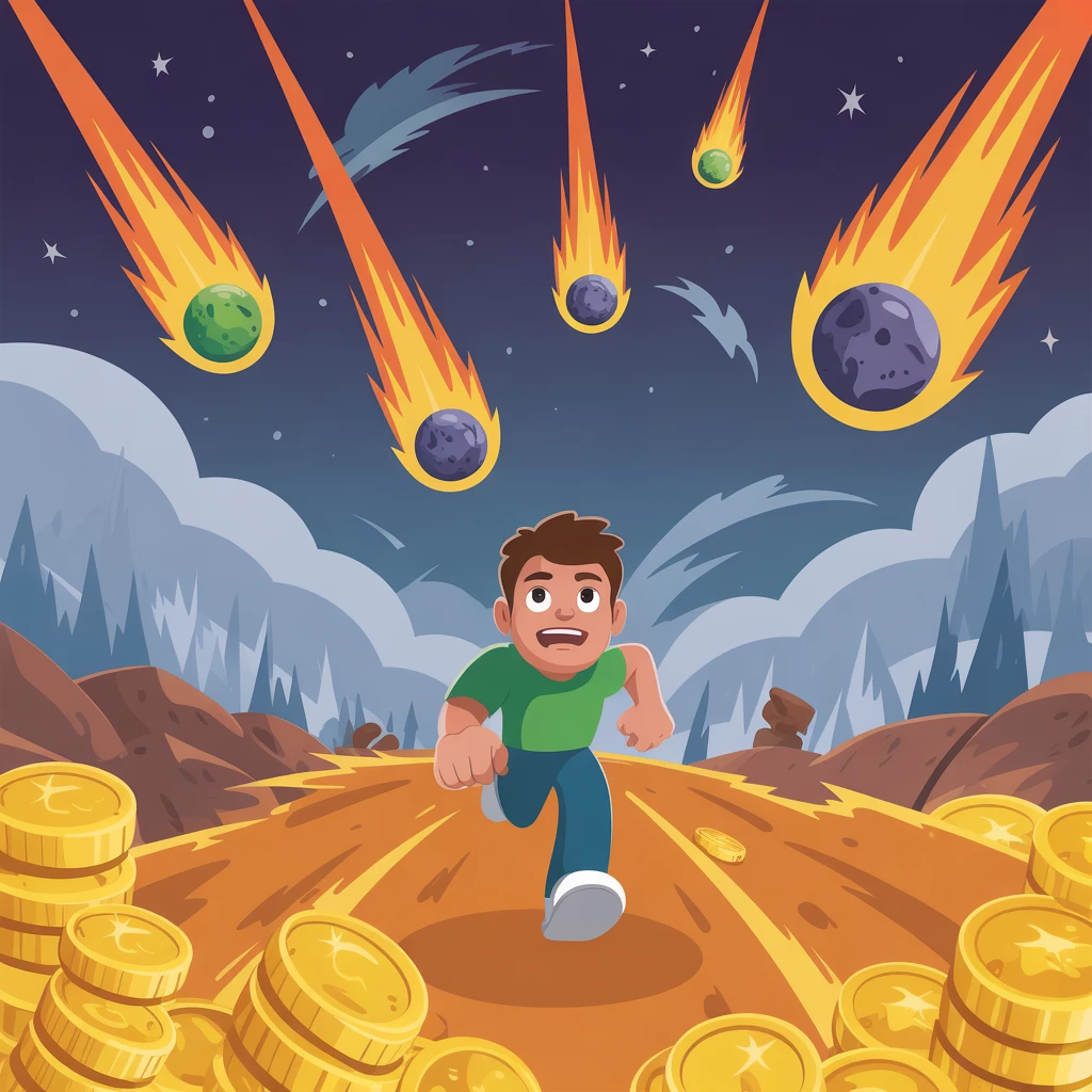 Cover image of Cosmic Run: Escape the Meteor Shower in This Free Online Adventure