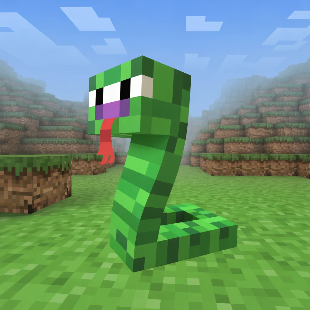 Cover image of Craft Your Slithering Adventure in SlitherCraft.io: Play the Ultimate Free Online Browser Game!