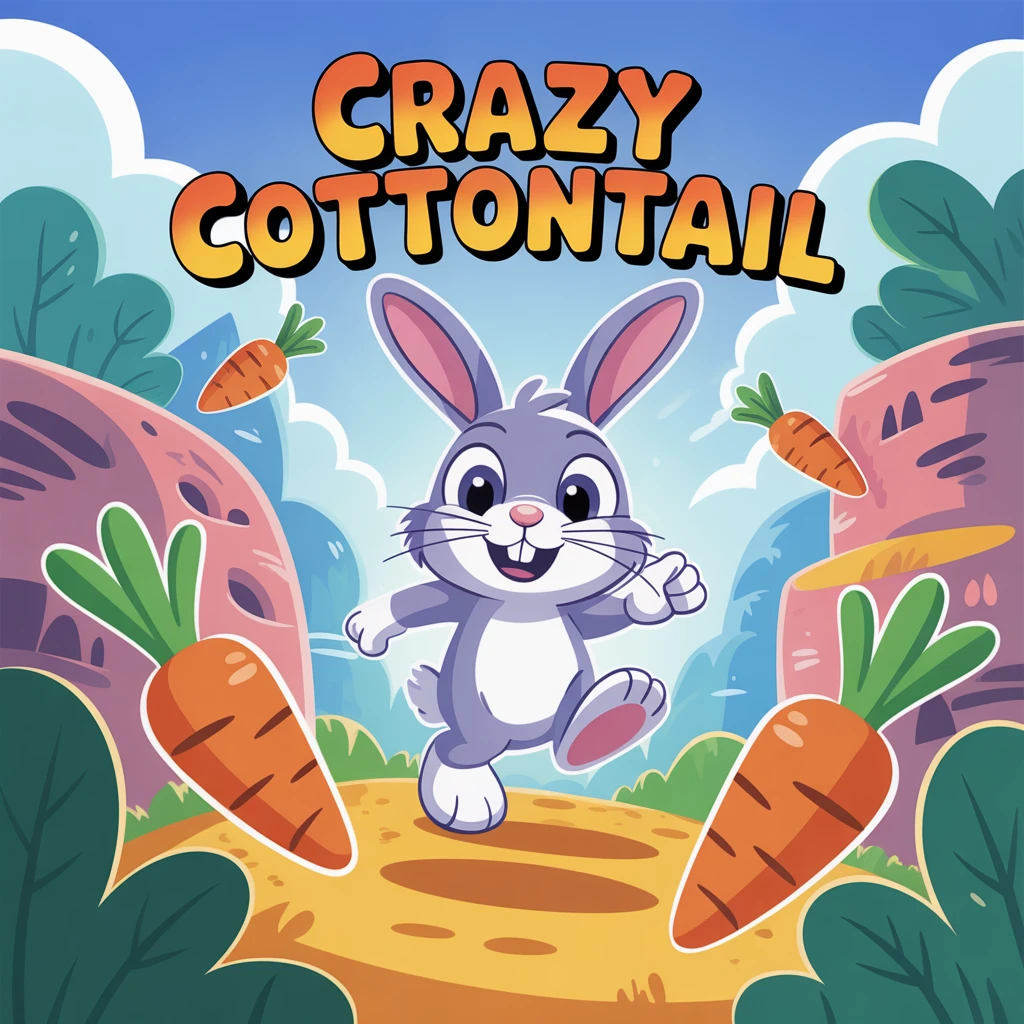 Cover image of Crazy Cottontail: A Free Online Adventure Game