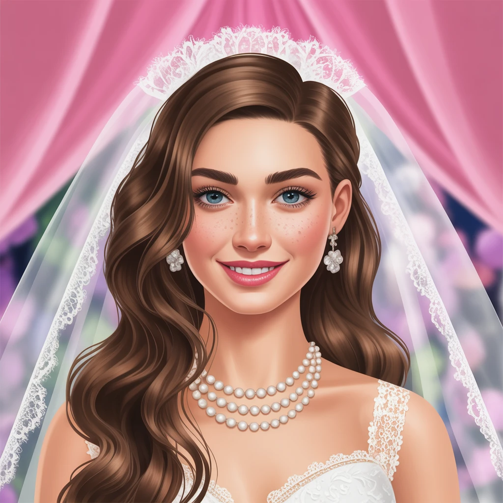 Cover image of Create Your Dream Wedding Look in this Free Online Dress-Up Game