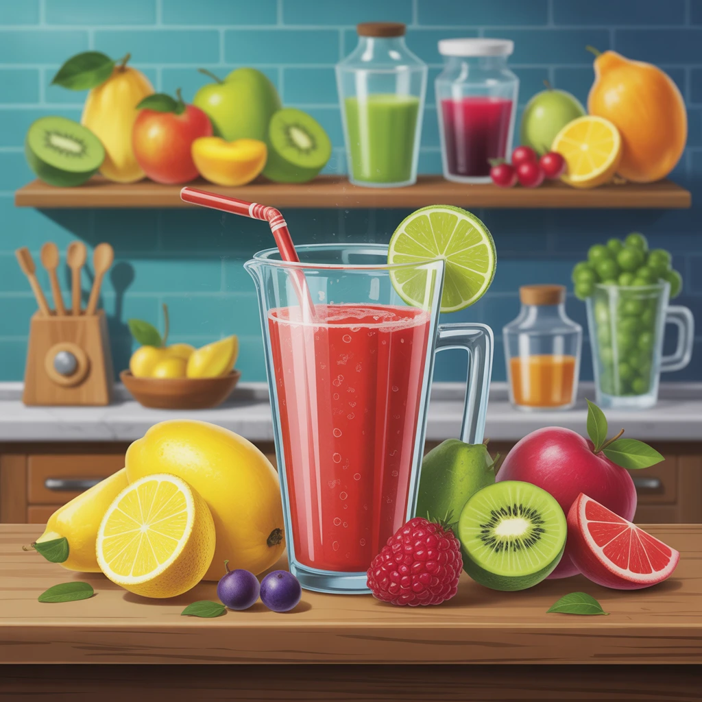 Cover image of Create Your Own Delicious Juices - Free Online Juice Maker Game