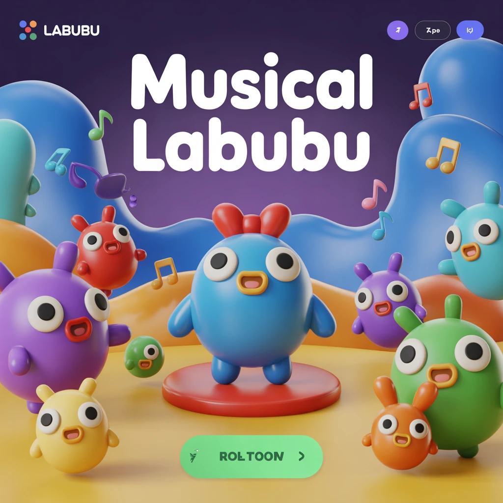 Cover image of Create Your Own Melodies in the Free Online Musical Labubu Game