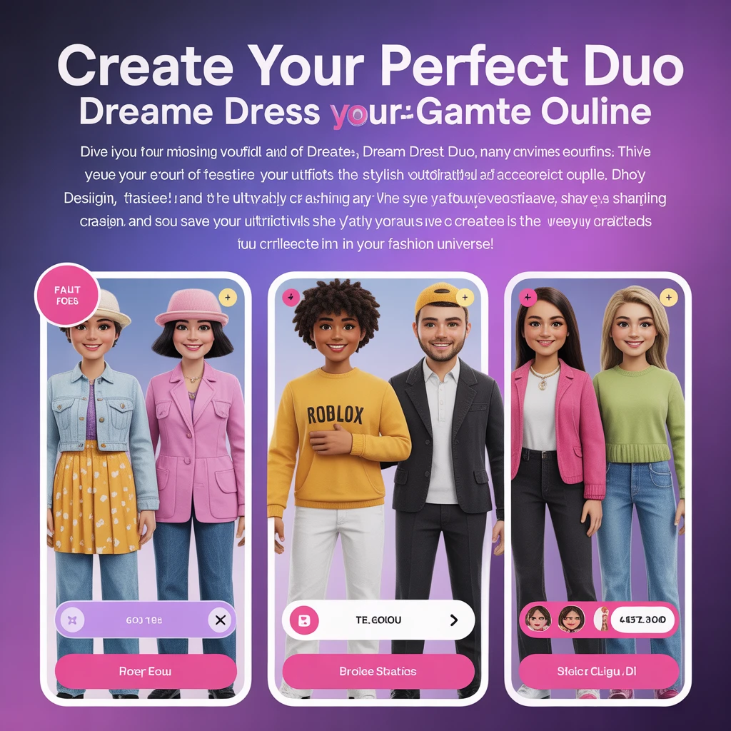 Cover image of Create Your Perfect Duo: Dream Dress Up Game Online