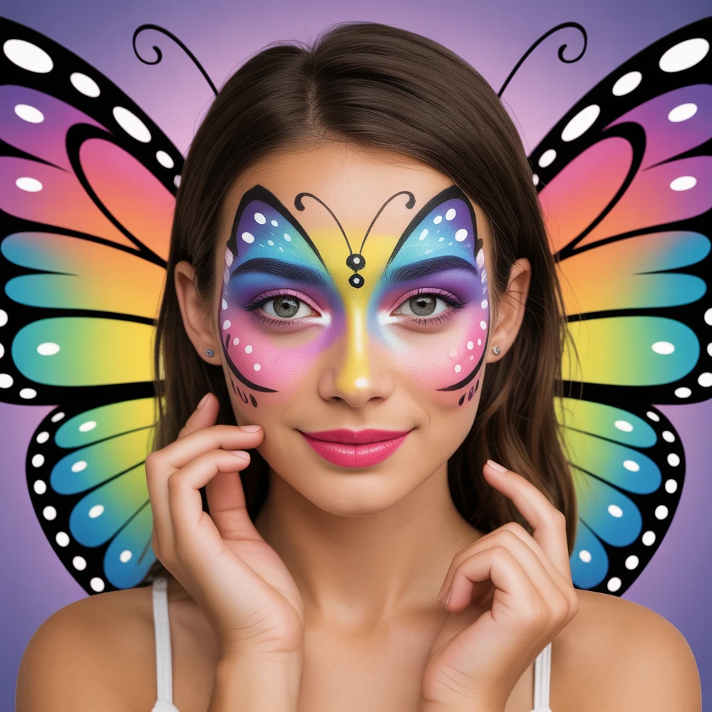 Cover image of Creative Face Painting Fun - Free Online Game Adventure