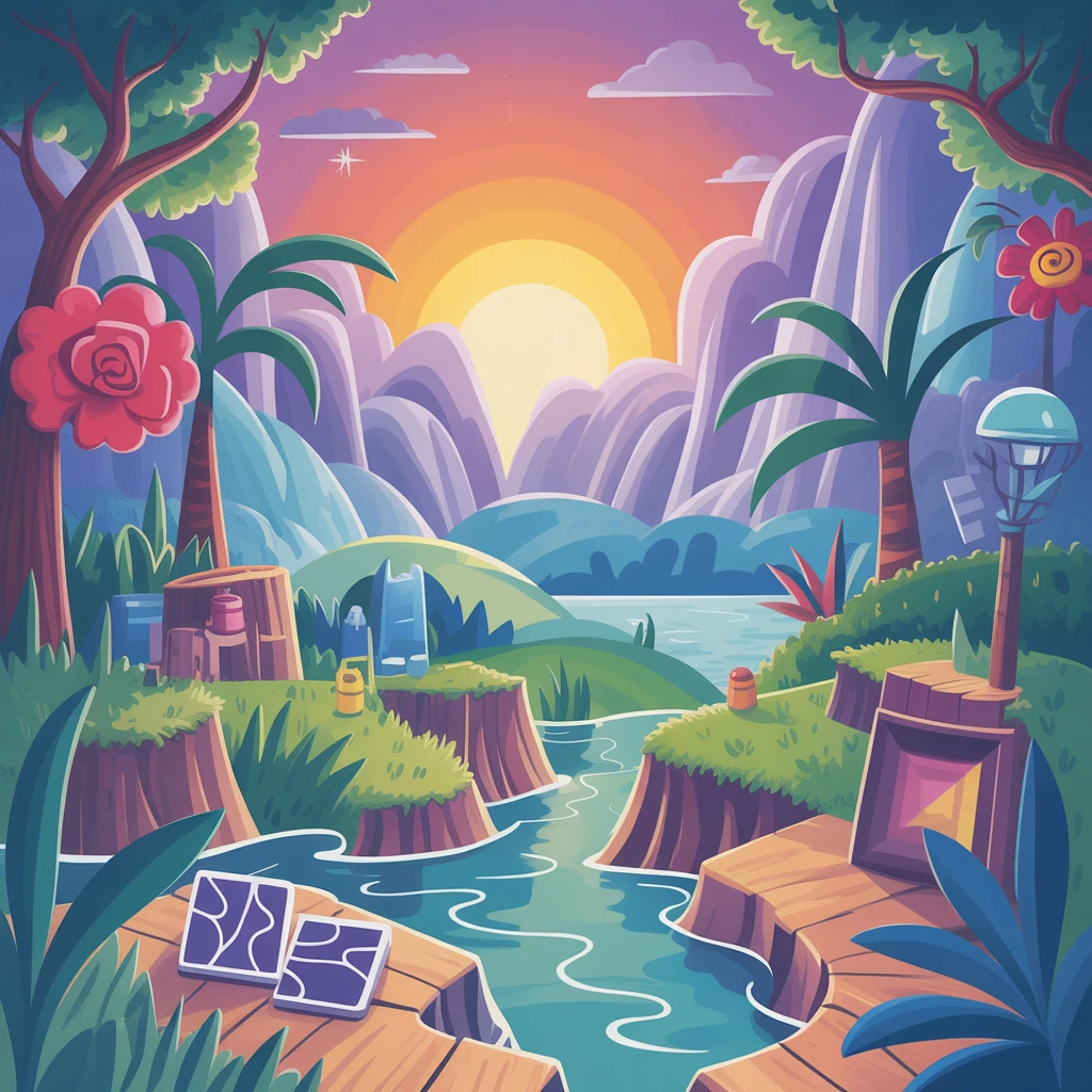 Cover image of Creative Mini Art Puzzle Adventure - Play Online for Free!