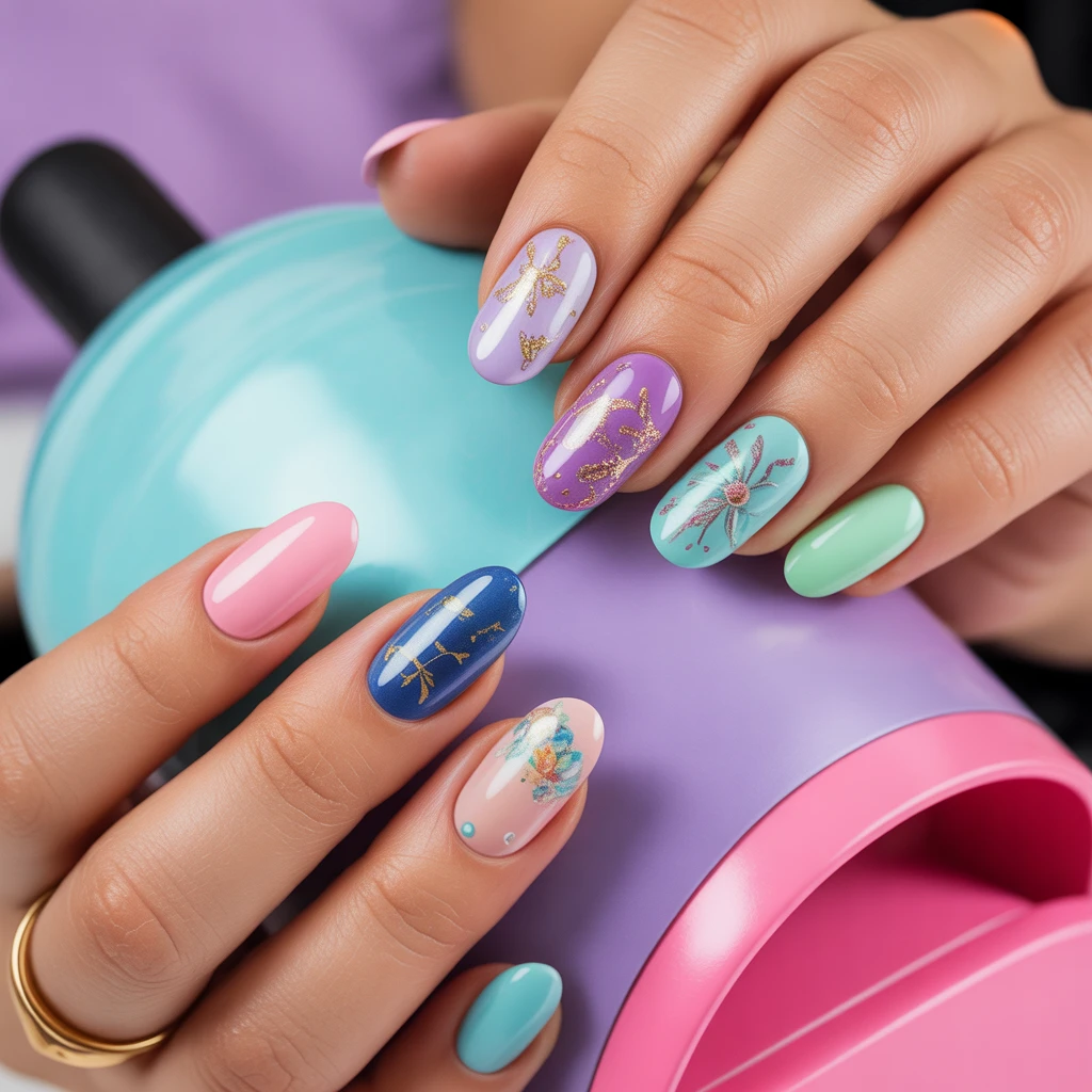 Cover image of Creative Nail Art Journey: Seasonal Styles in This Free Online Salon Game!