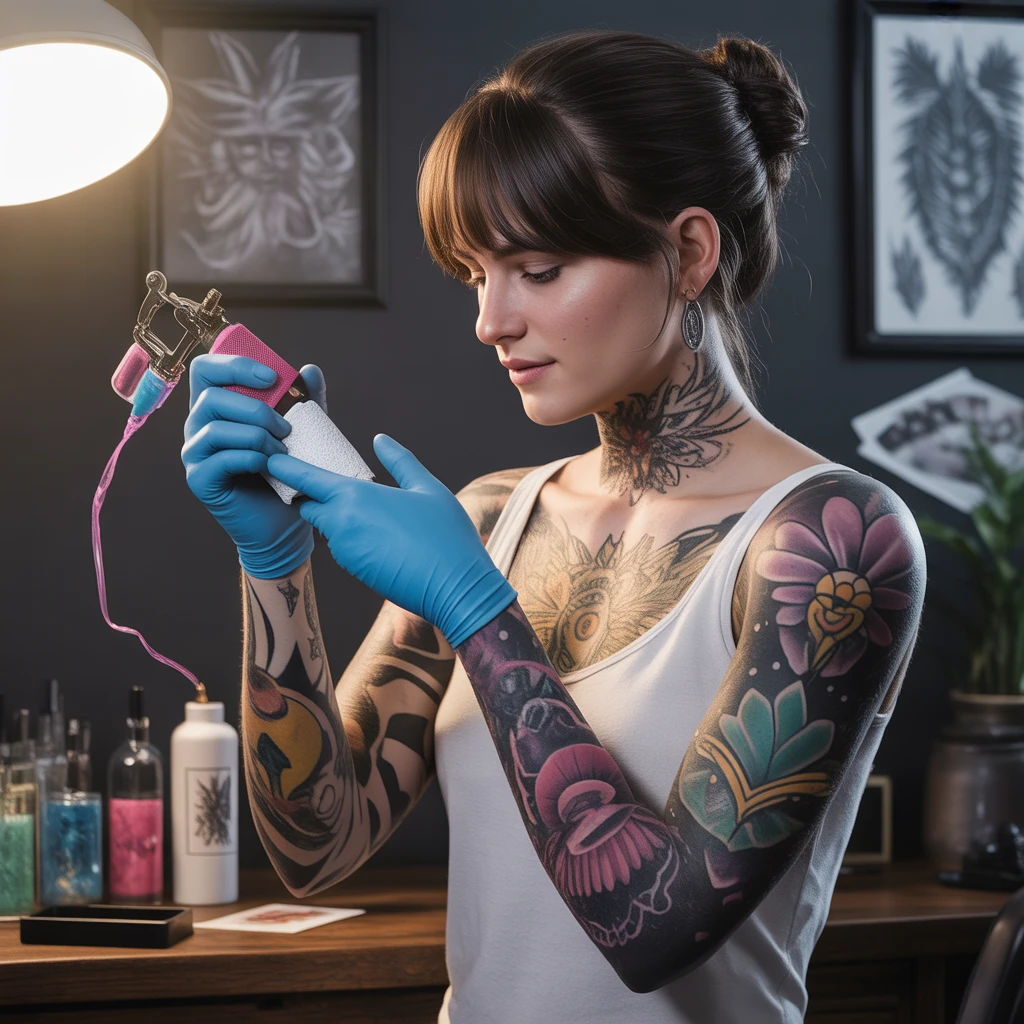 Cover image of Creative Tattoo Studio: Master Your Art Online