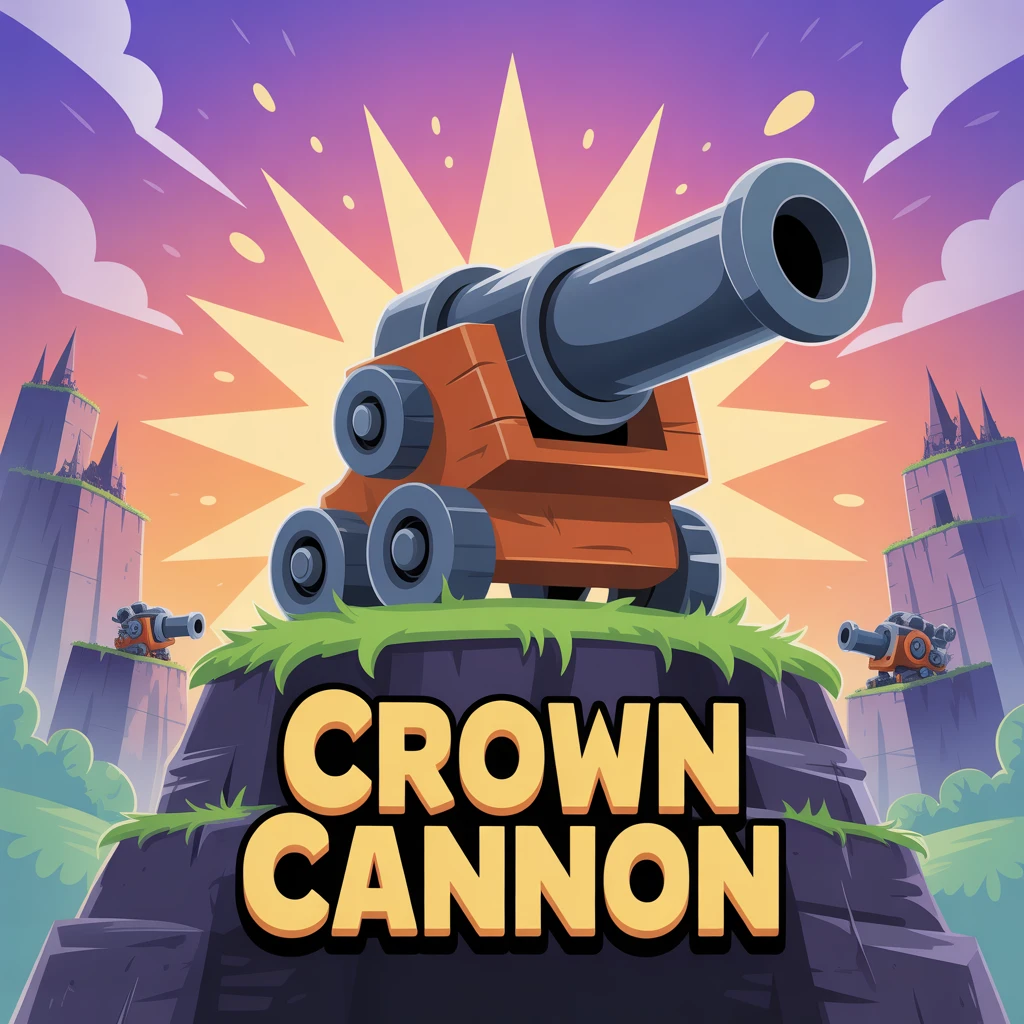 Cover image of Crown Cannon: Engage in Epic Royal Shooting Fun Online!