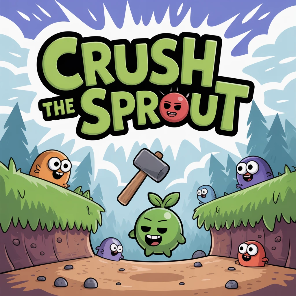 Cover image of Crush the Sprout: An Exciting Free Online Adventure Game