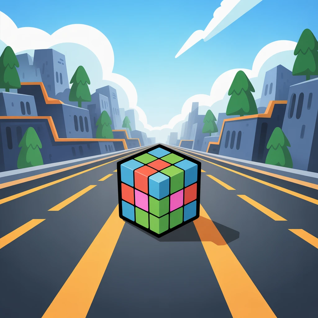 Cover image of Cube Runner: The Ultimate 2048 Challenge - Play Free Online!
