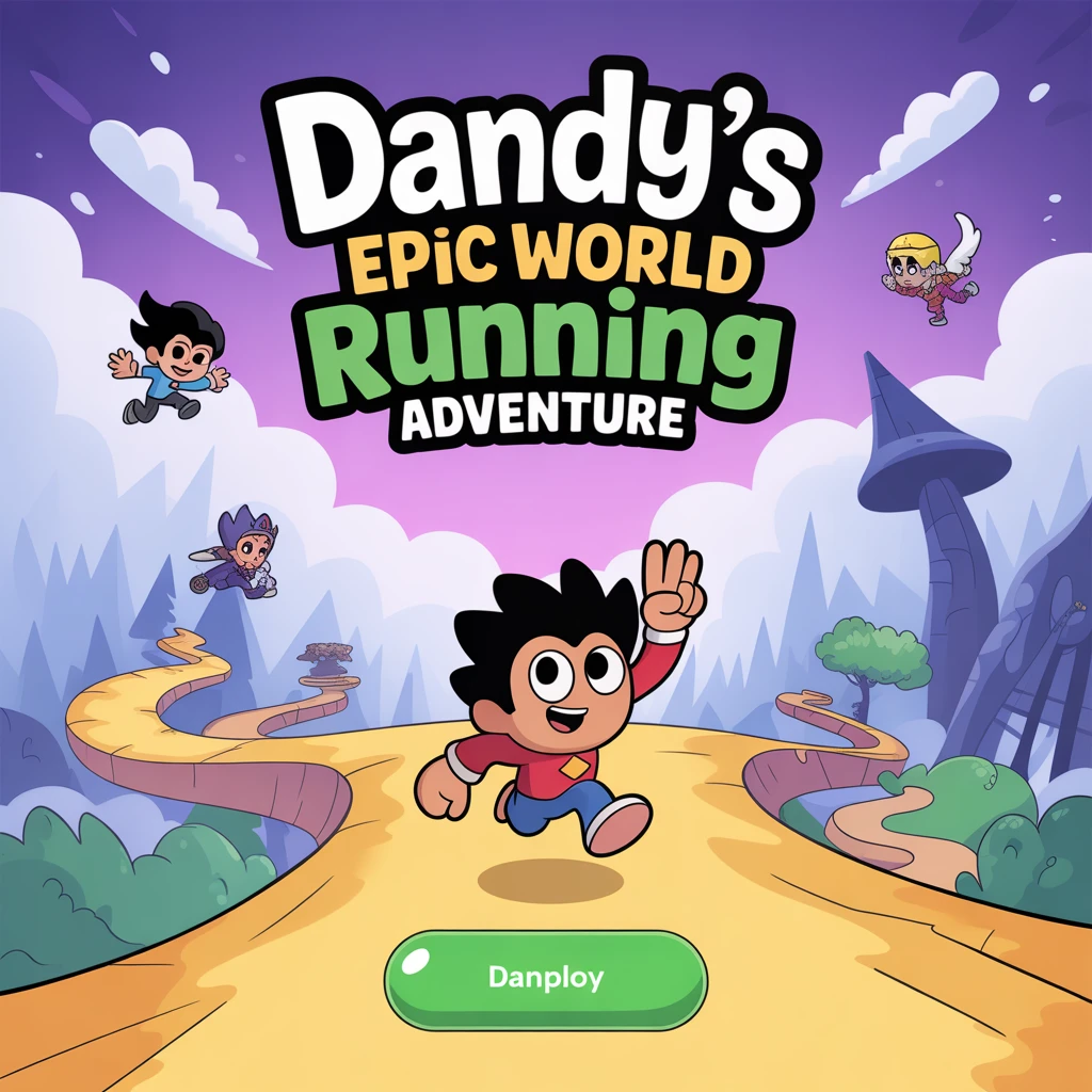 Cover image of Dandy's Epic World Running Adventure: Free Online Game