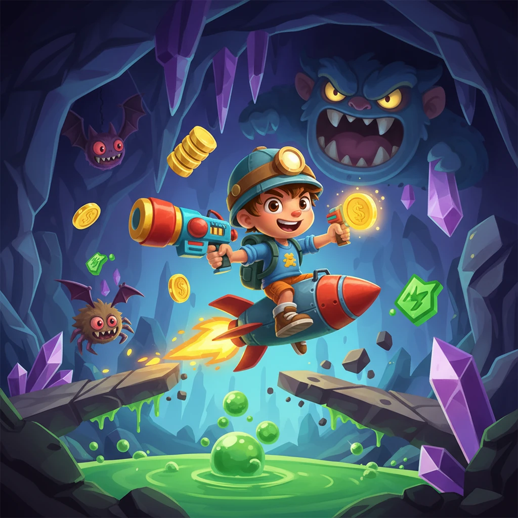 Cover image of Dare to Explore: The Cave of Terror - Free Online Adventure Game