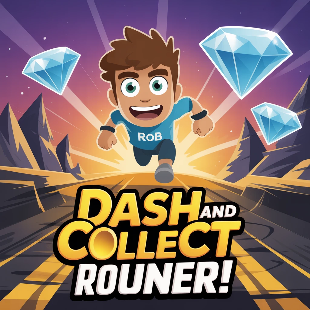 Cover image of Dash and Collect: The Ultimate Rob Runner Online Adventure