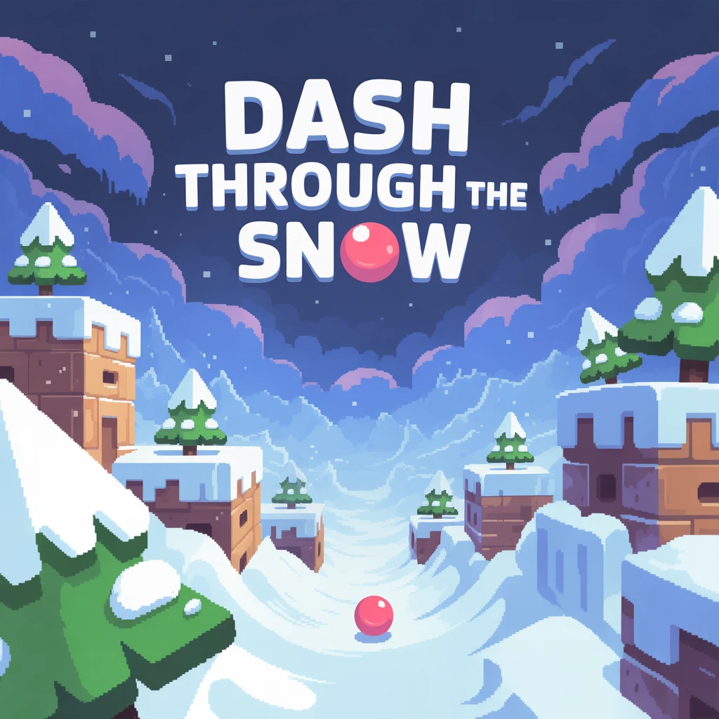 Cover image of Dash Through the Snow: Free Online Snowball Adventure