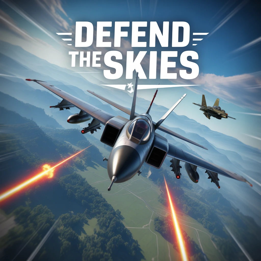 Cover image of Defend the Skies: Free Aircraft Turret Battle Game