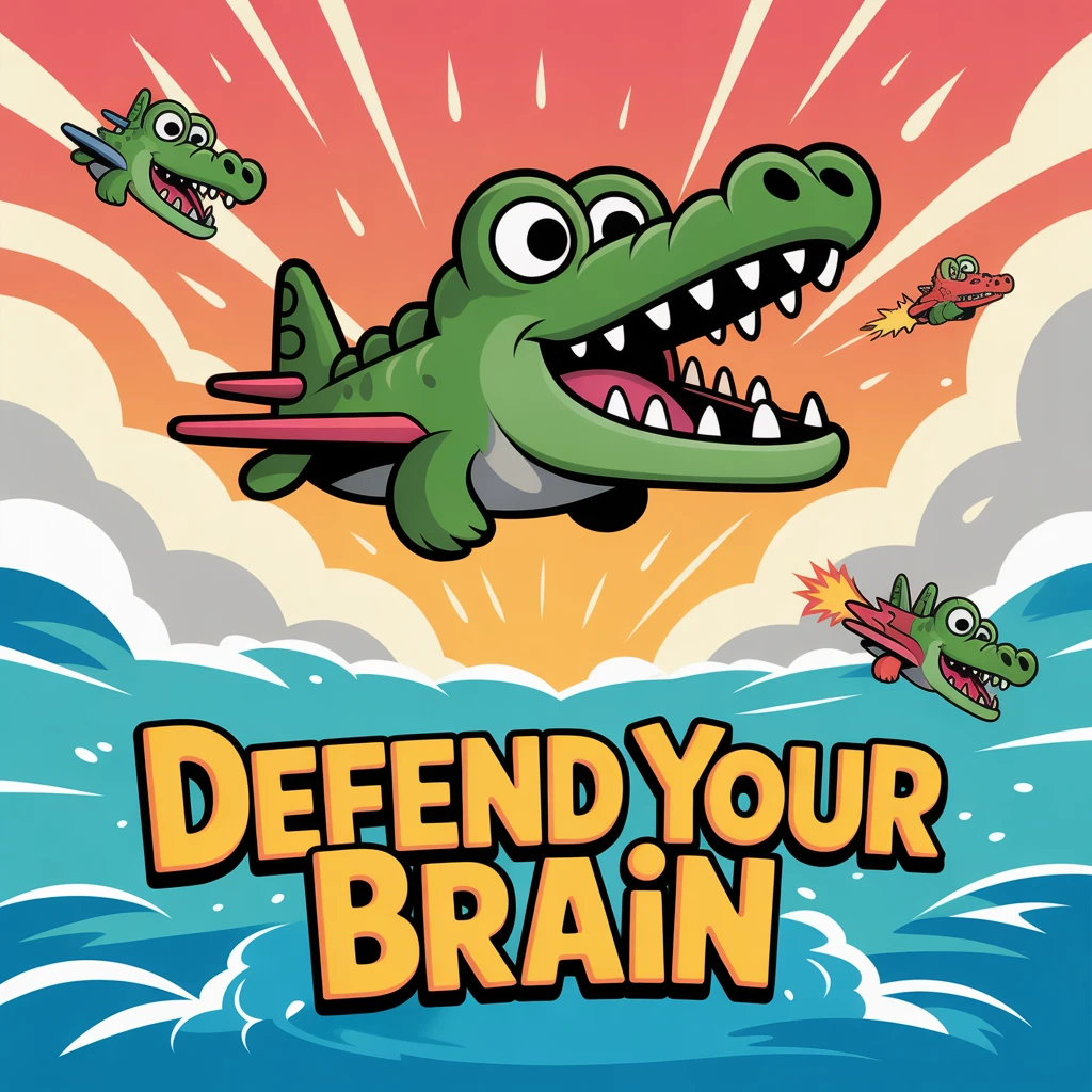 Cover image of Defend Your Brain: Free Online Brainrot Battle!