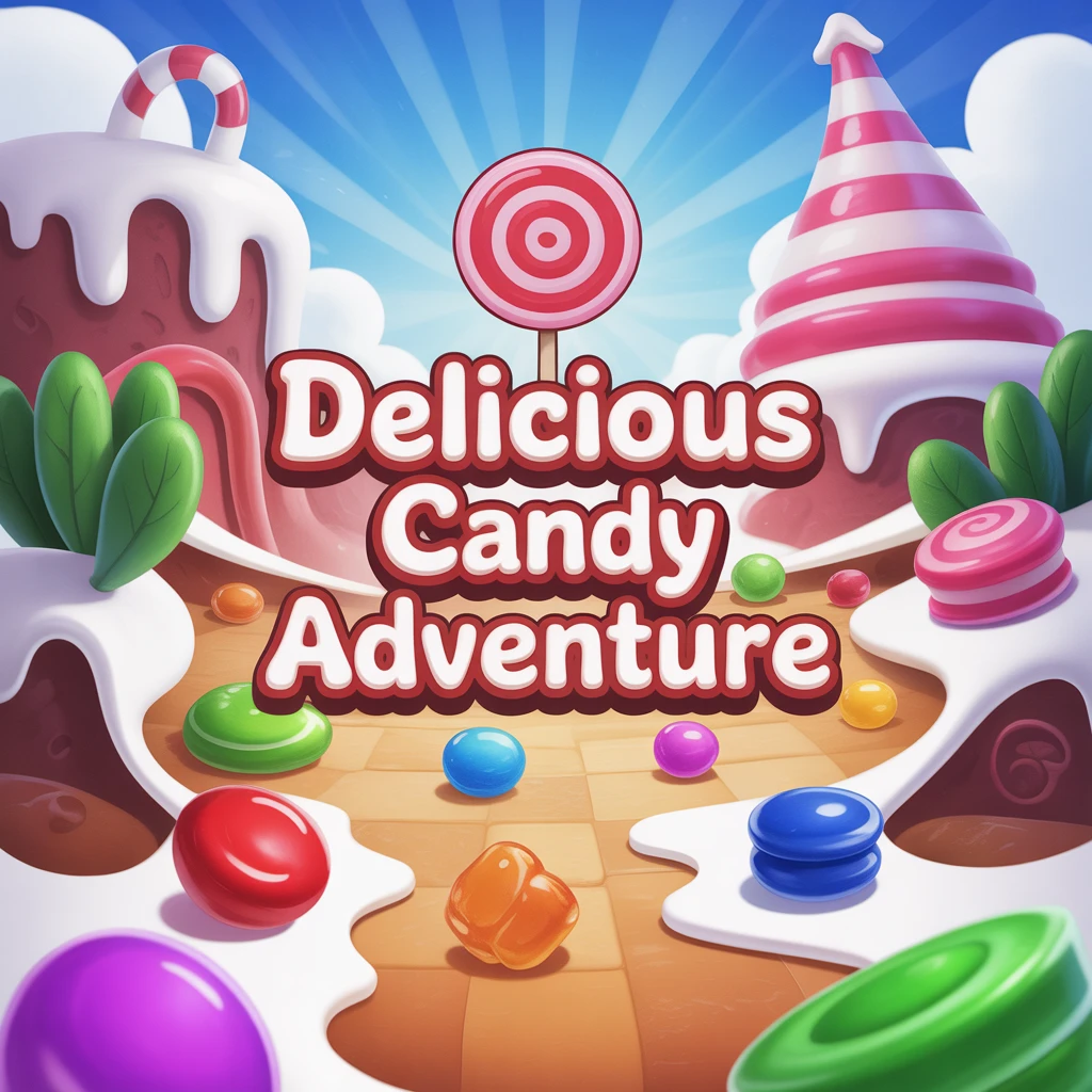 Cover image of Delicious Candy Adventure: Play Your Free Online Game!