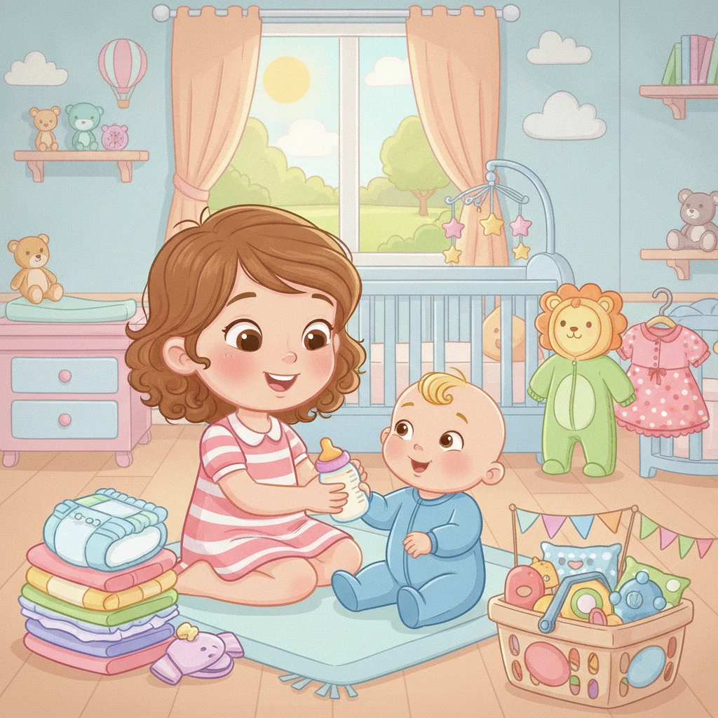Cover image of Delightful Adventure: Baby Hazel's Sibling Surprise Online Game
