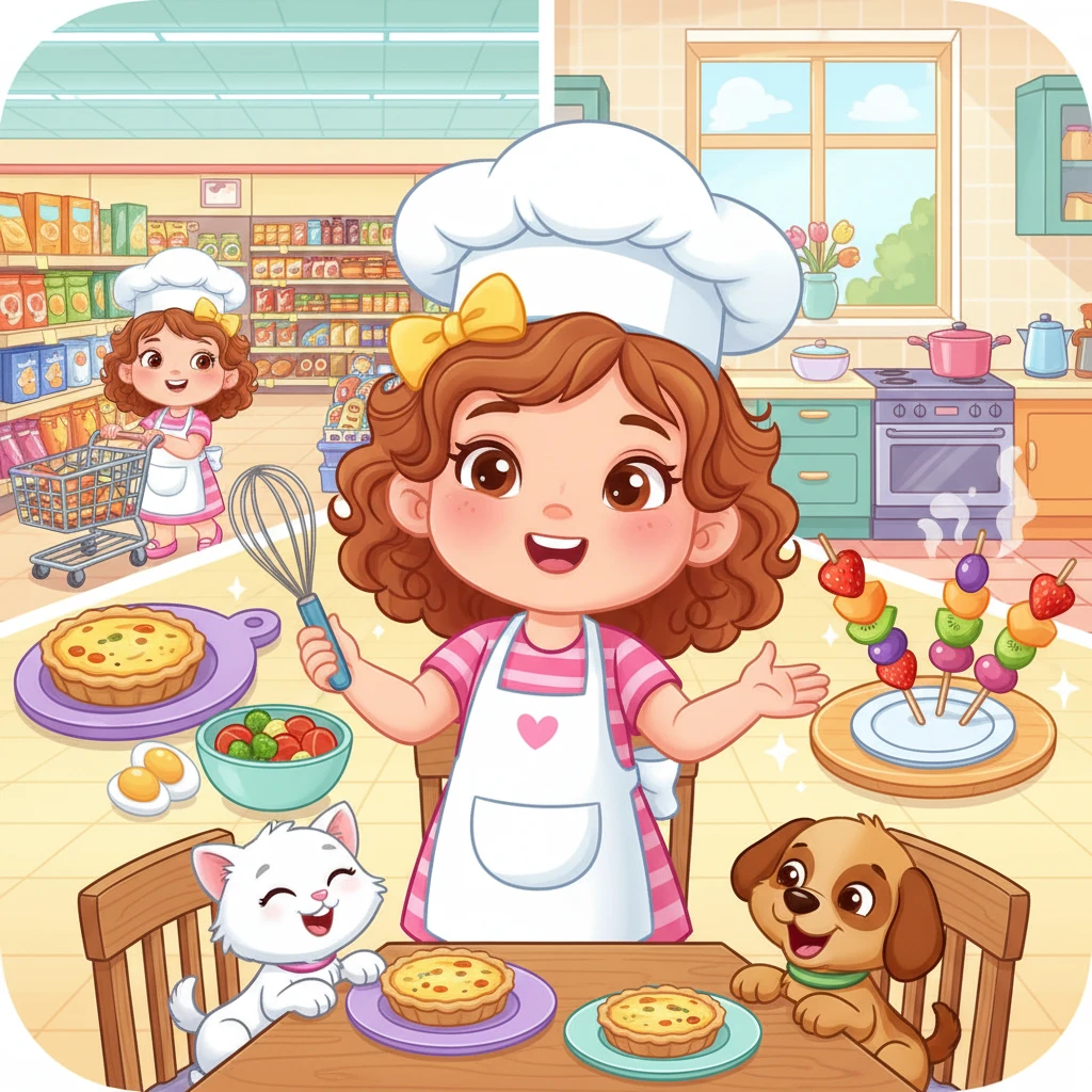 Cover image of Delightful Baby Hazel's Free Cooking Adventure