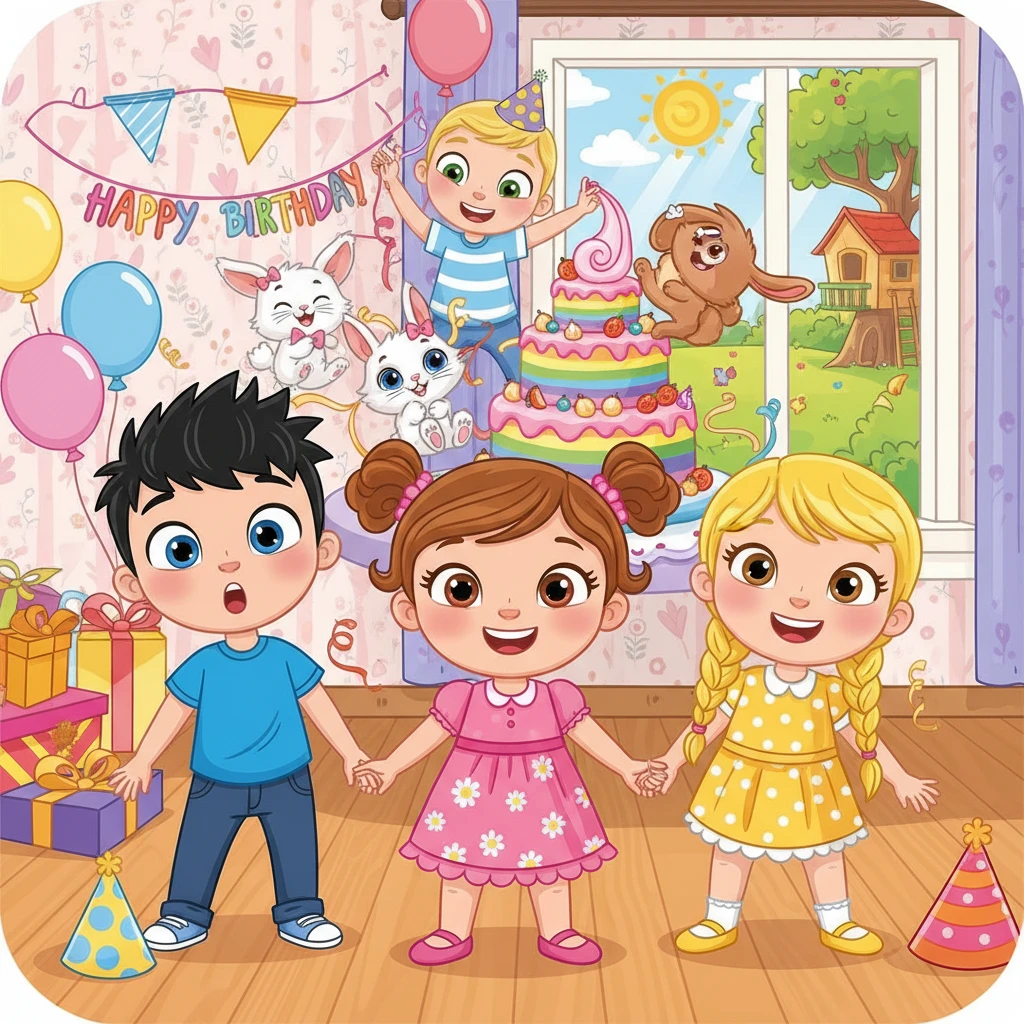 Cover image of Delightful Birthday Surprise Adventure with Baby Hazel - Free Online Game!
