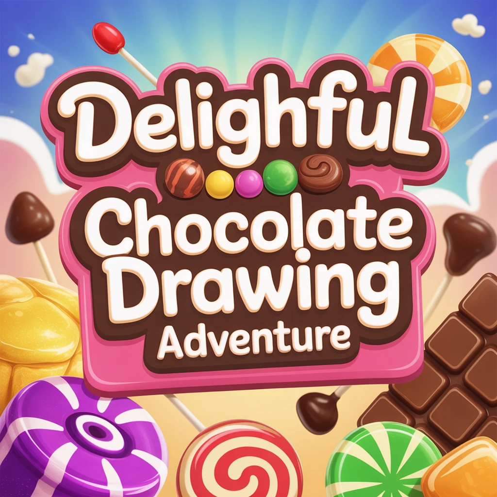 Cover image of Delightful Chocolate Drawing Adventure: Play Free Online Game