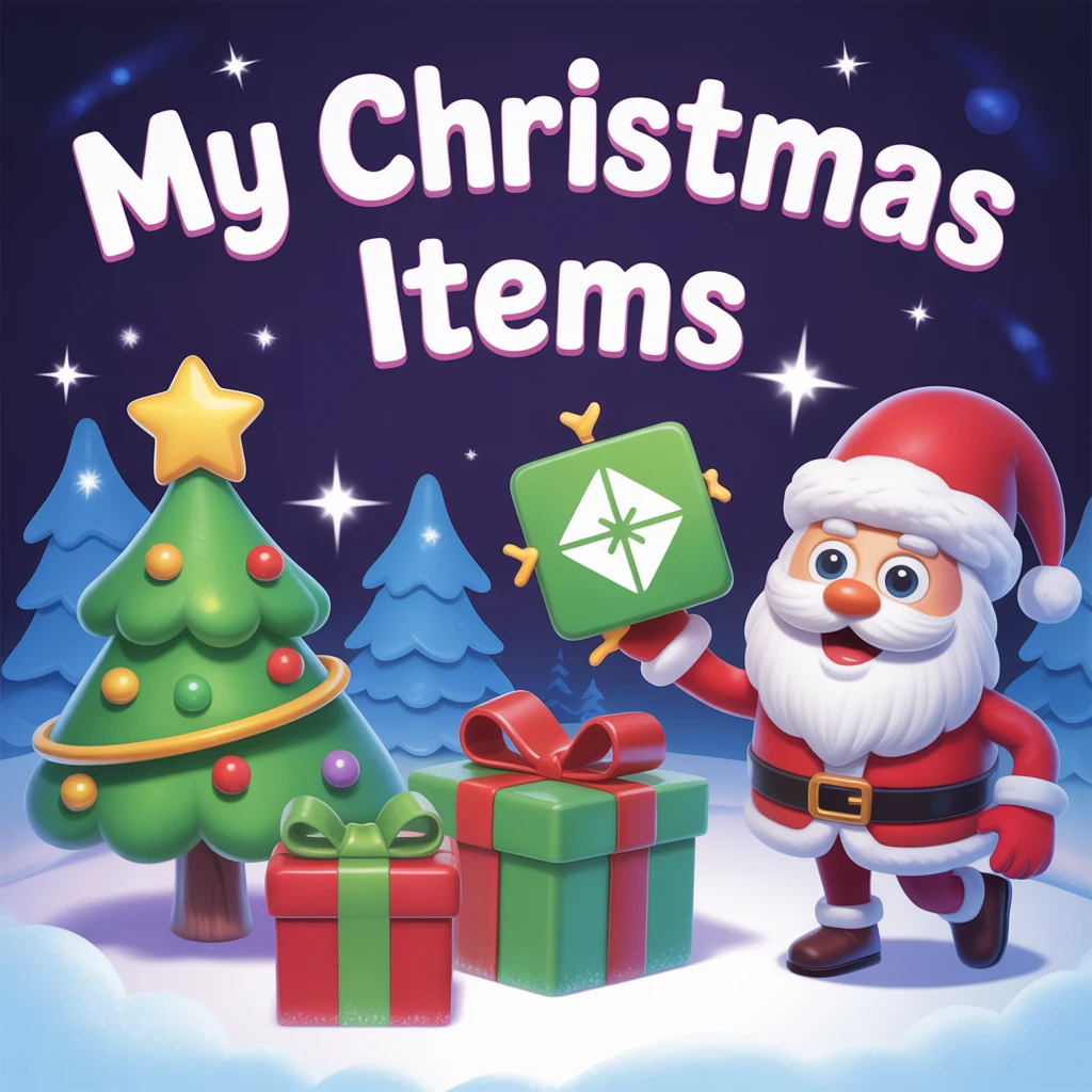 Cover image of Discover Festive Treasures in My Christmas Items - Play Free Online Browser Game!