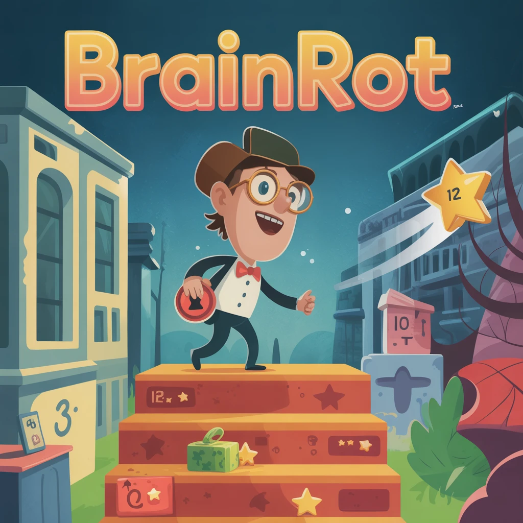 Cover image of Discover Hidden Stars in Brainrot: A Free Online Puzzle Adventure!