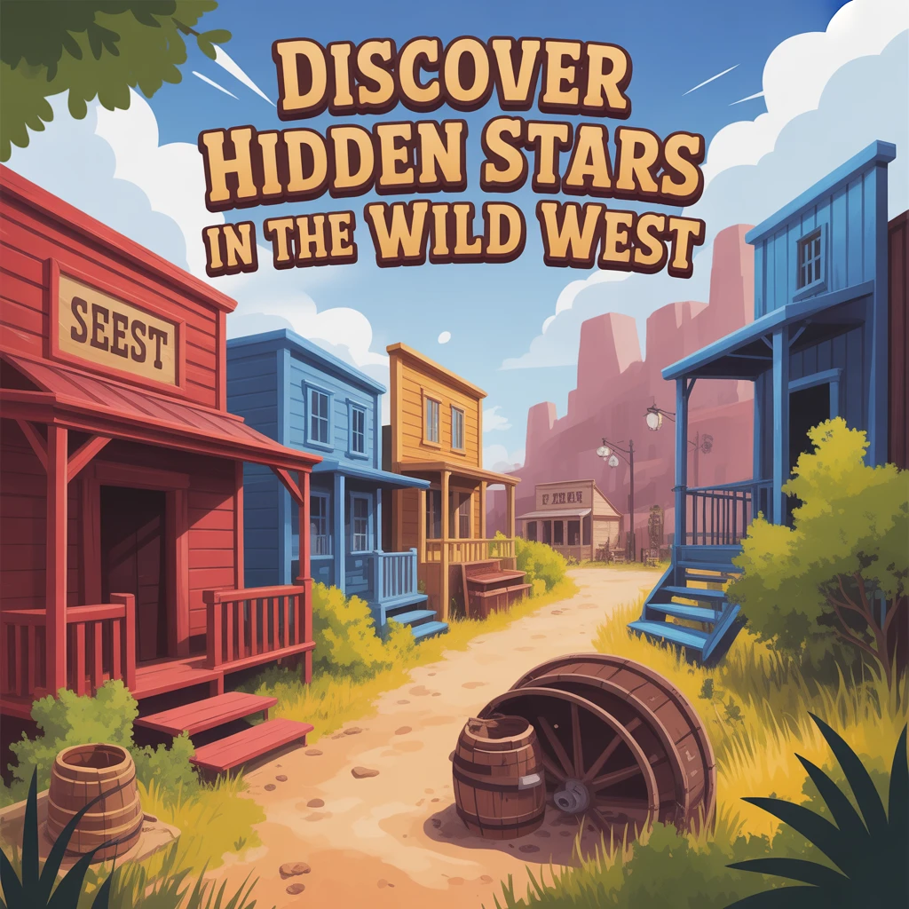 Cover image of Discover Hidden Stars in the Wild West - Free Online Game