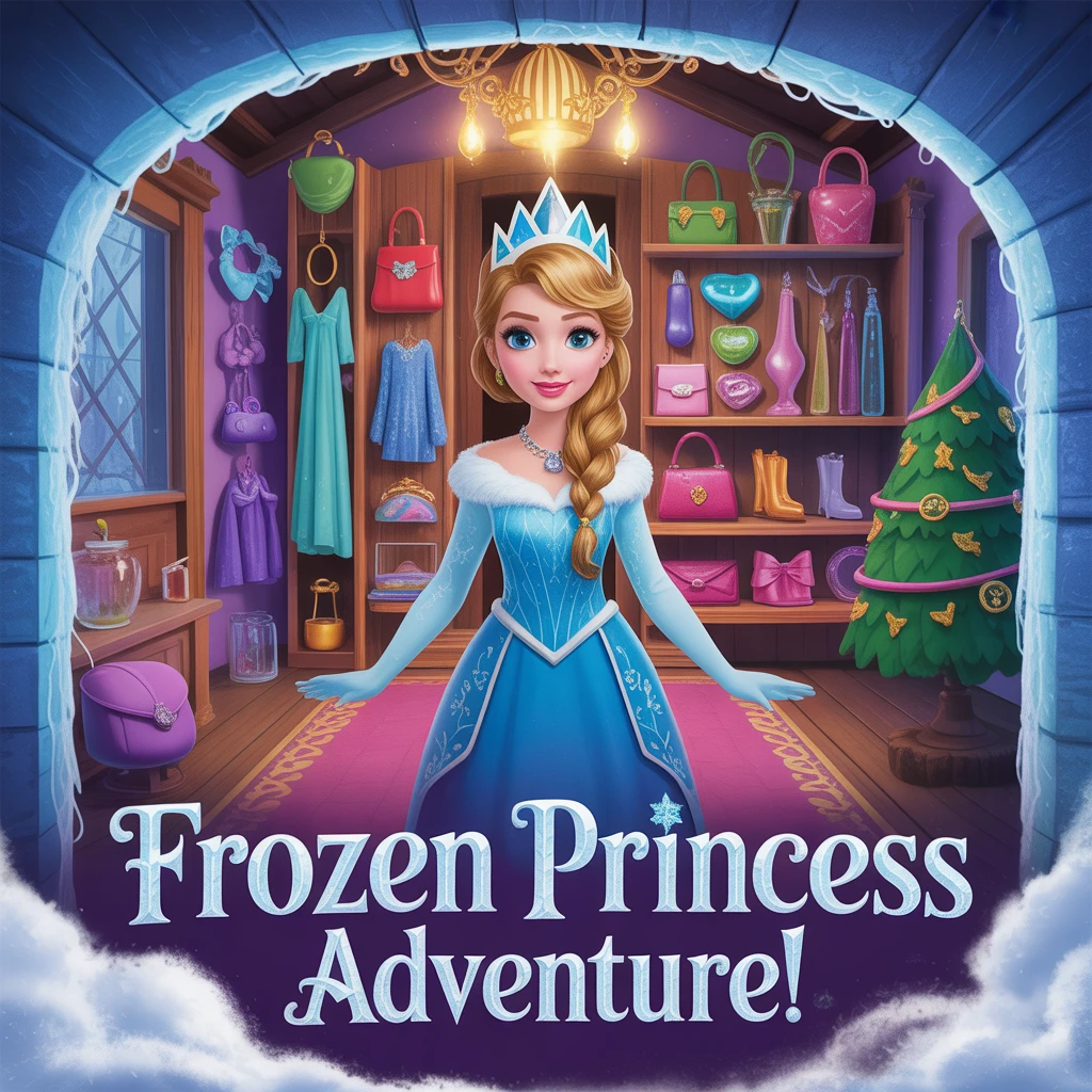 Cover image of Discover the Enchanting Hidden Objects in the Frozen Princess Adventure