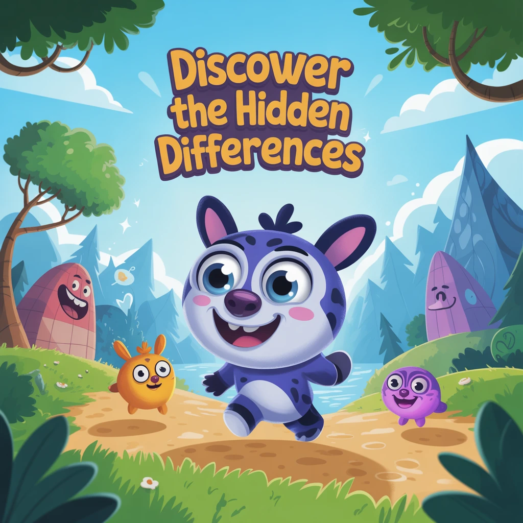 Cover image of Discover the Hidden Differences in Zooba Fun Adventure - Play Online for Free!