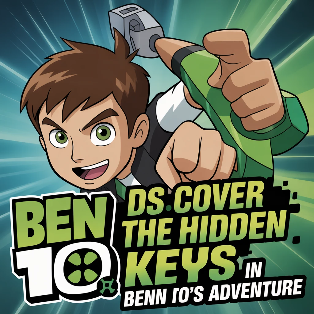 Cover image of Discover the Hidden Keys in Ben 10's Adventure - Free Online Game