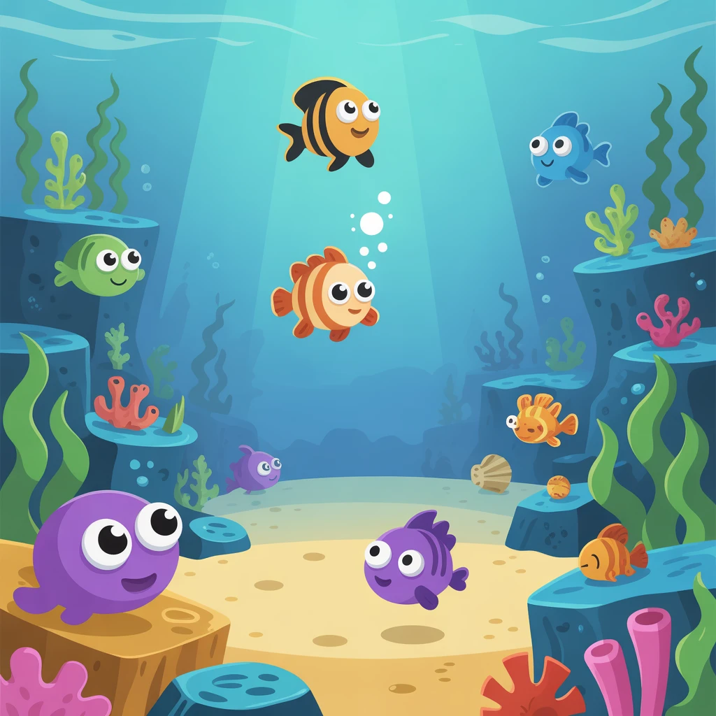 Cover image of Discover the Hidden Treasures of the Secret Reef: An Engaging Online Adventure!