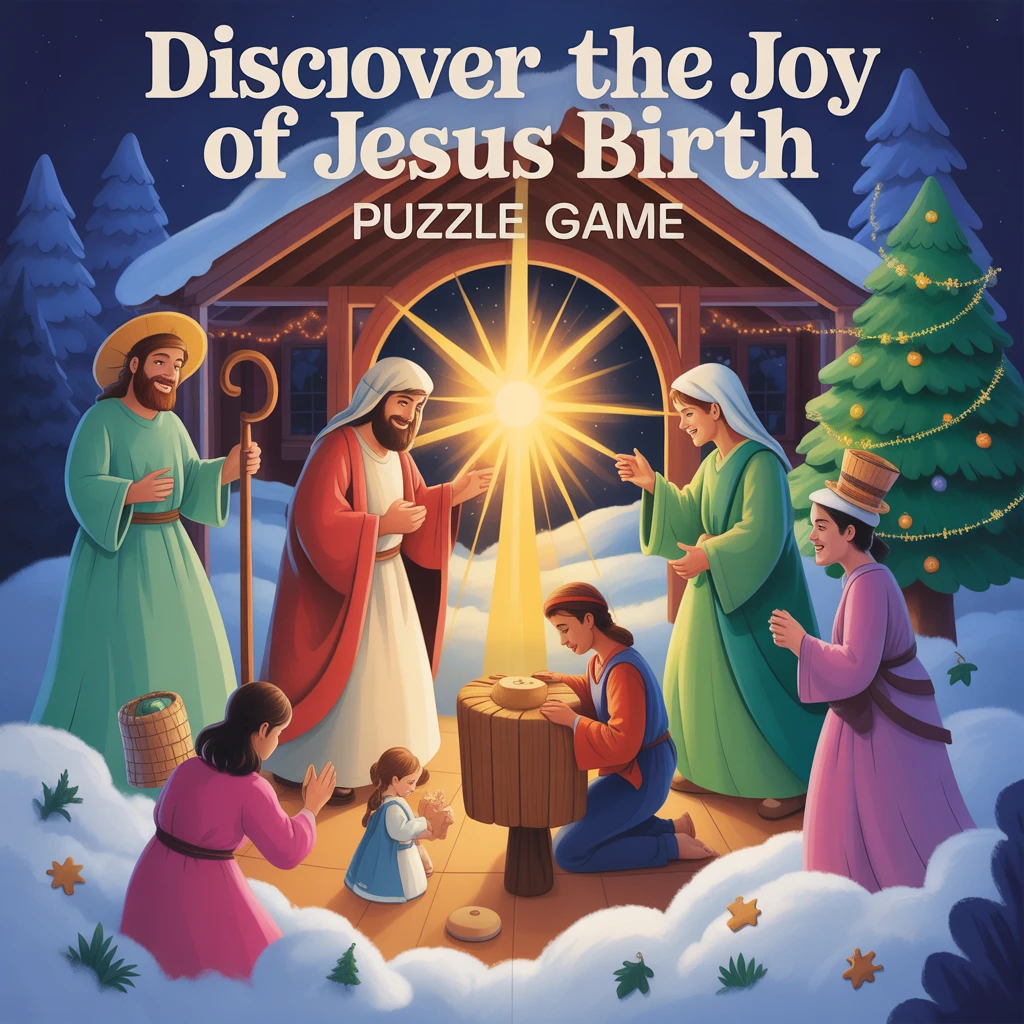 Cover image of Discover the Joy of Jesus Birth: Engage with This Free Online Puzzle Game