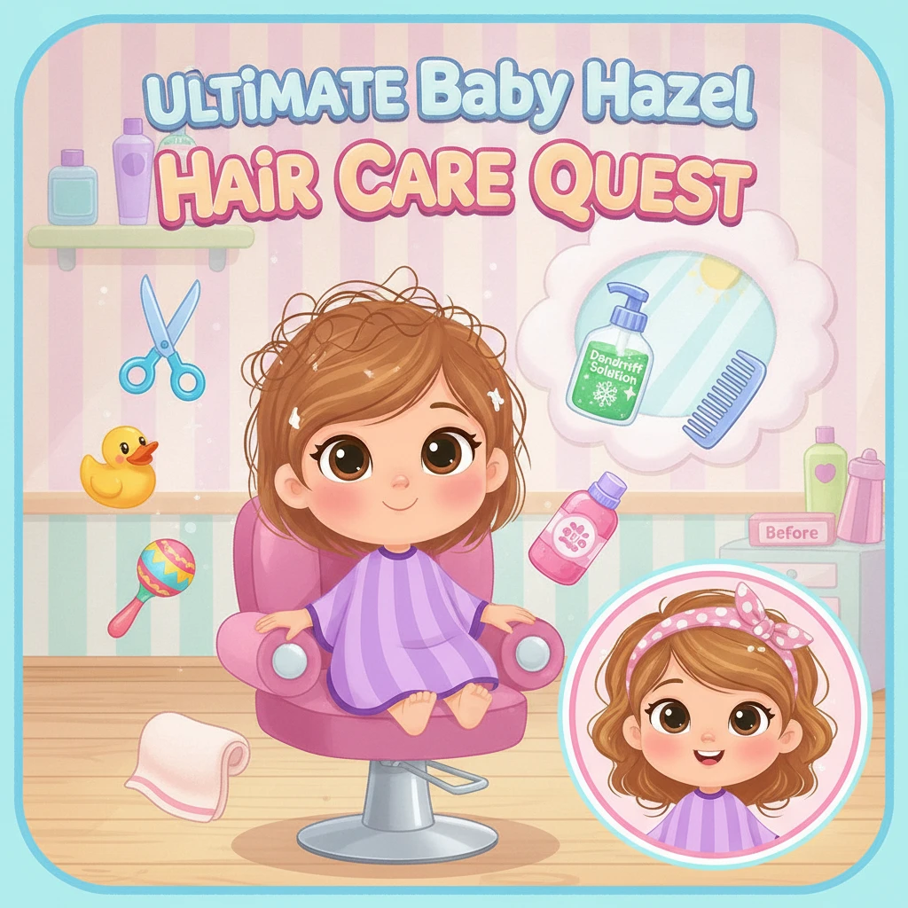 Cover image of Discover the Ultimate Baby Hazel Hair Care Quest - Play This Free Online Game Now!