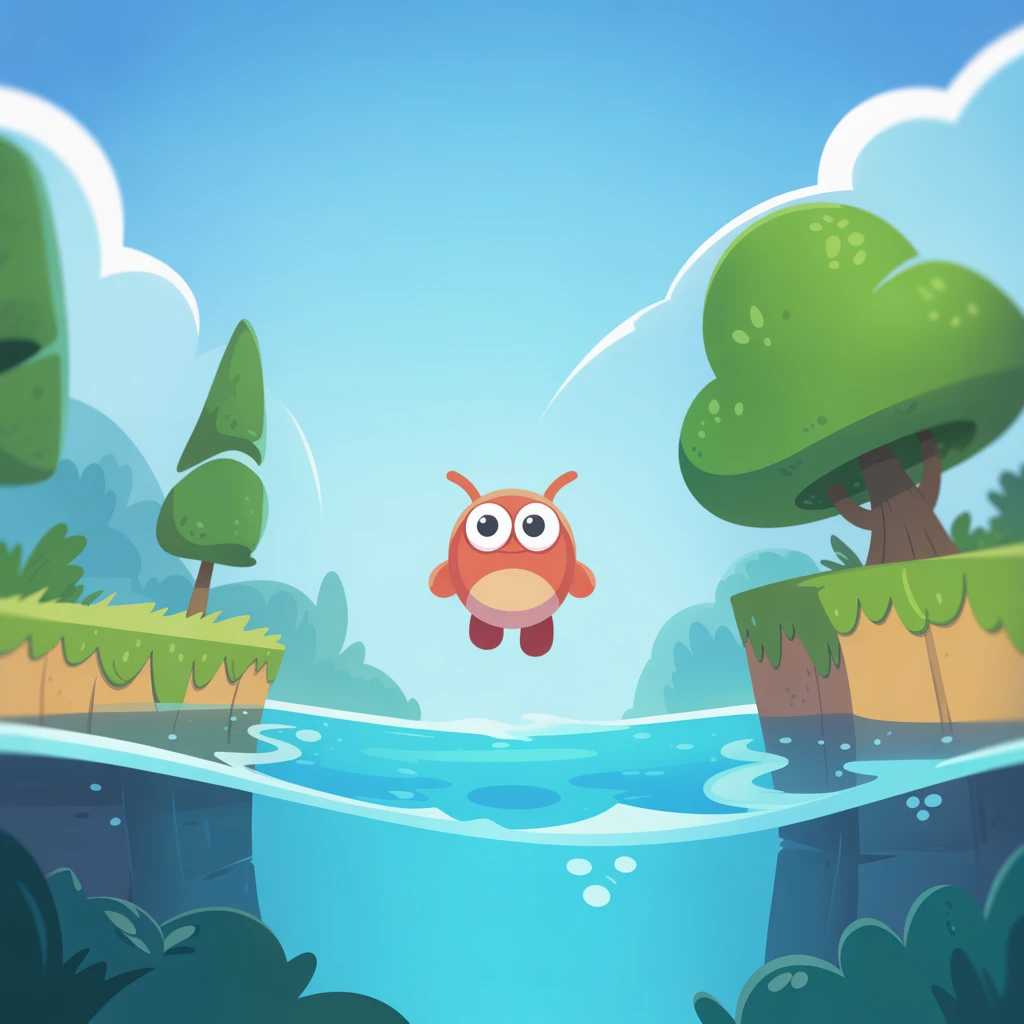 Cover image of Dive into Choly's Water Adventure – Online Free Splash Game!