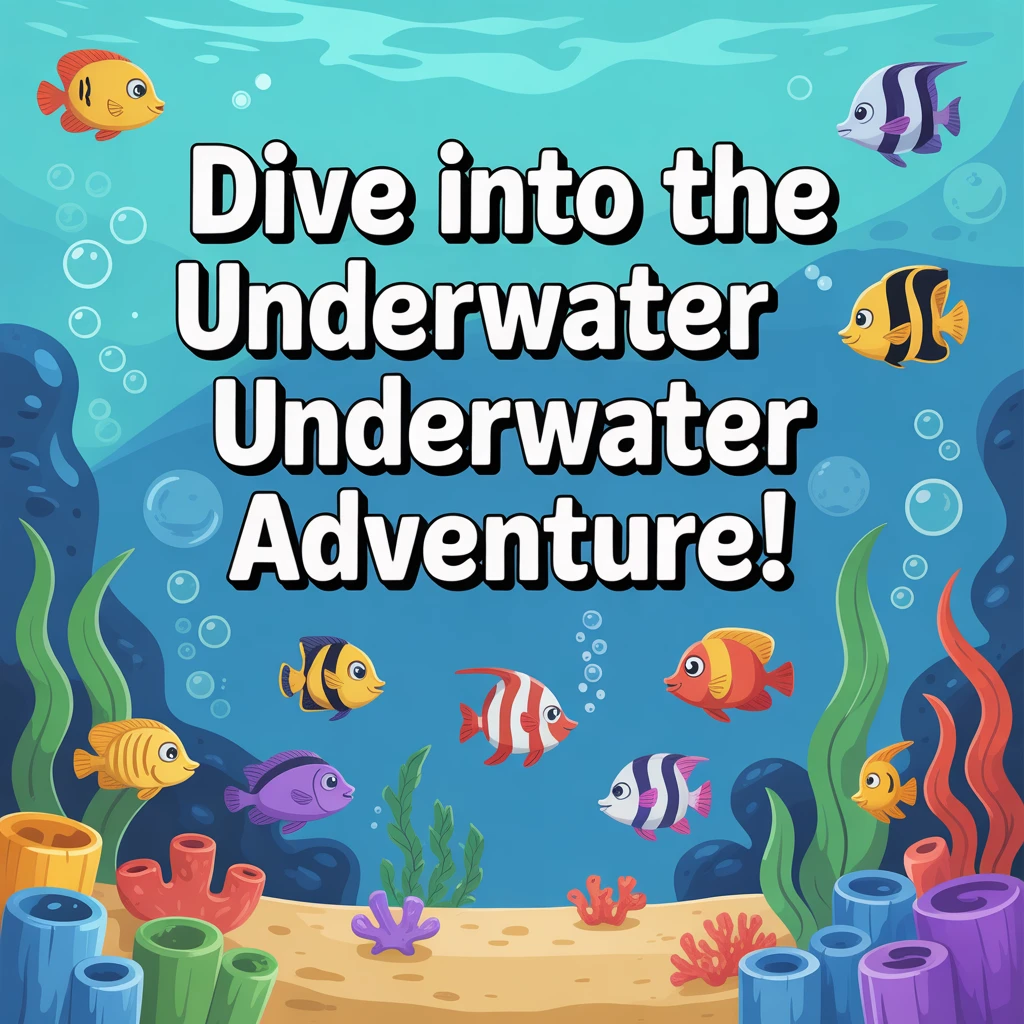 Cover image of Dive into the Underwater Adventure: Free Online Fish Matching Game!