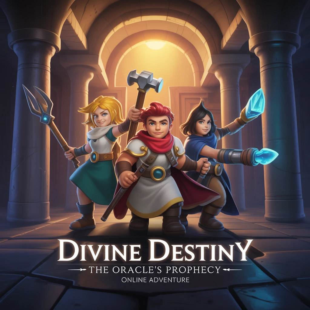 Cover image of Divine Destiny: The Oracle's Prophecy Online Adventure