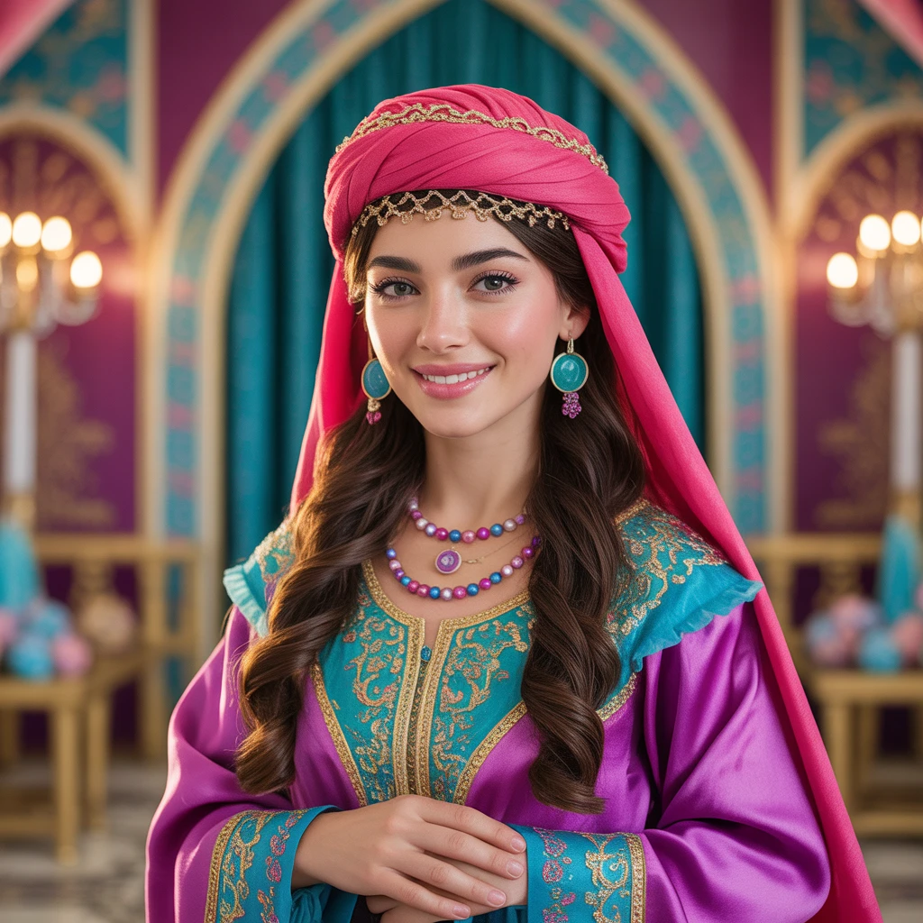 Cover image of Dress Up the Enchanting Arabian Princess - Play This Free Online Game!